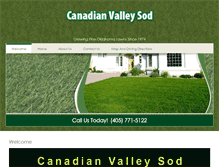 Tablet Screenshot of canadianvalleysod.com